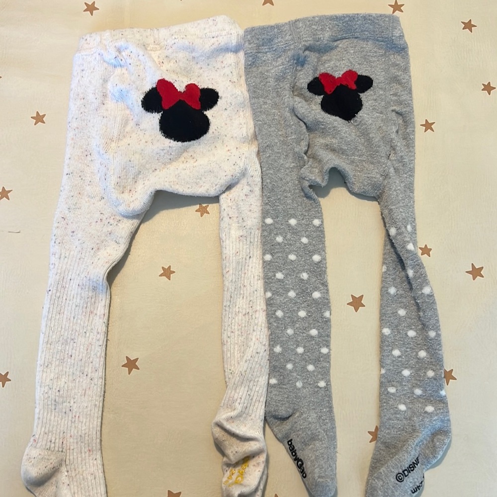 Baby Gap Disney Girls Tights 12-24 months